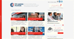 Desktop Screenshot of amiens-picardie.cci.fr